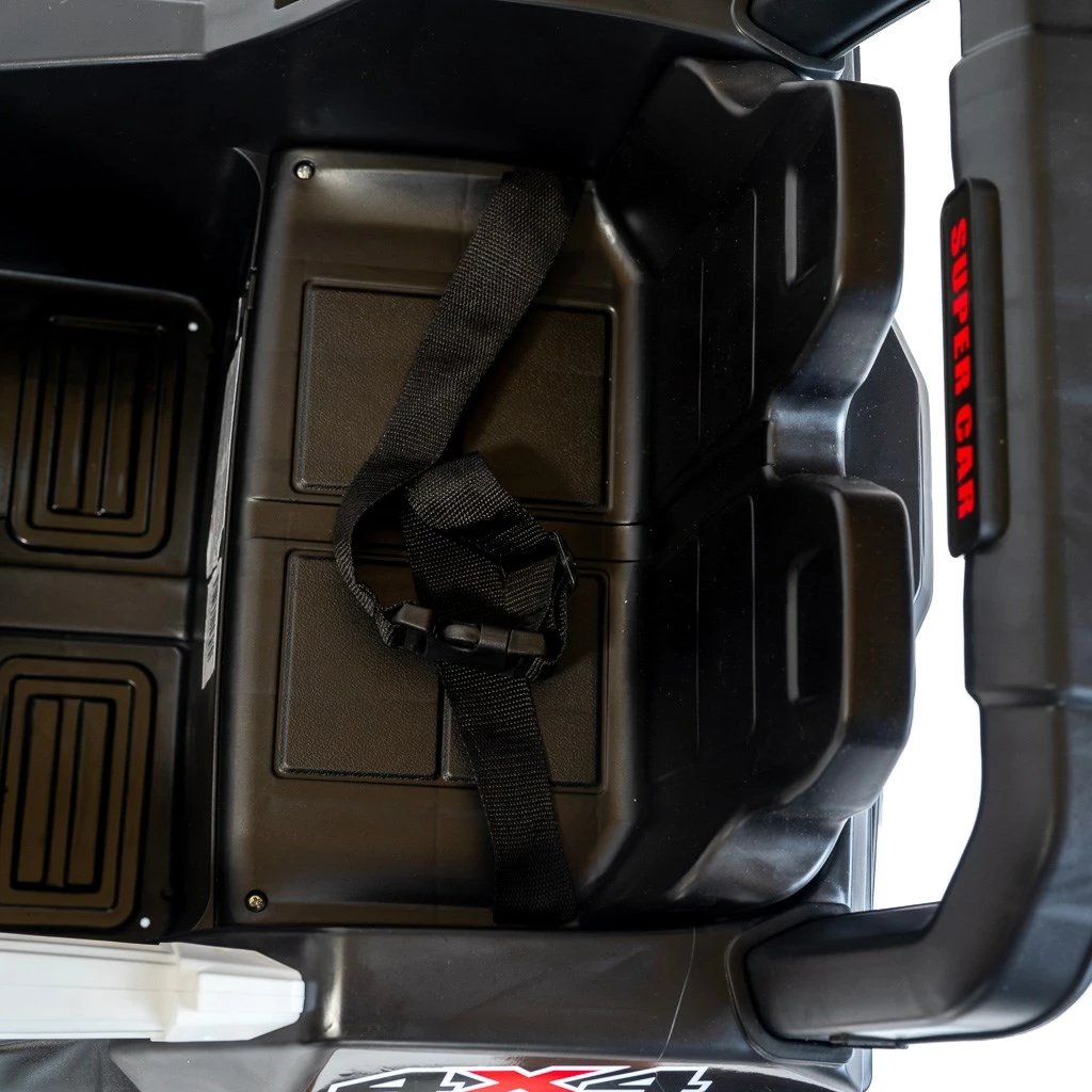 Makinë elektrike për fëmijë, Baby Mix Space, buggy stil 4x4, dy vende, e bardhë