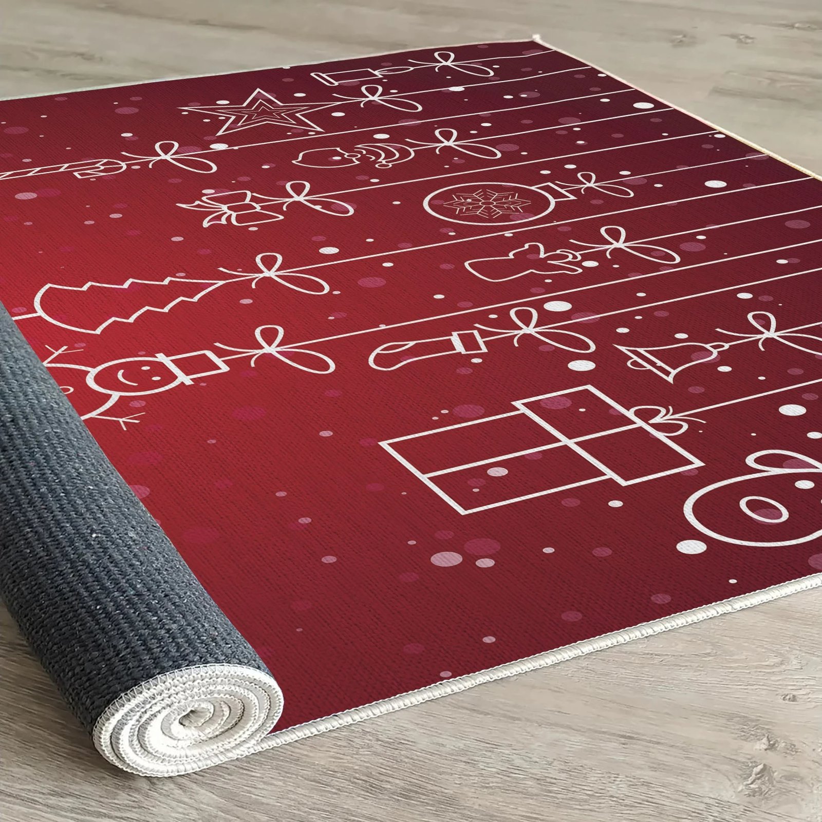 Qilim i kuq e bardhë, Conceptum Hypnose, Woopamuk422, 100x300cm