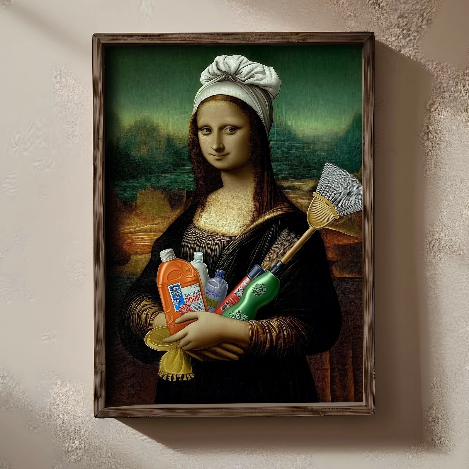 Pikturë dekorative me kornizë MDF, Wallity, TUN041-XL, shumëngjyrëshe, 50x70x3.5cm