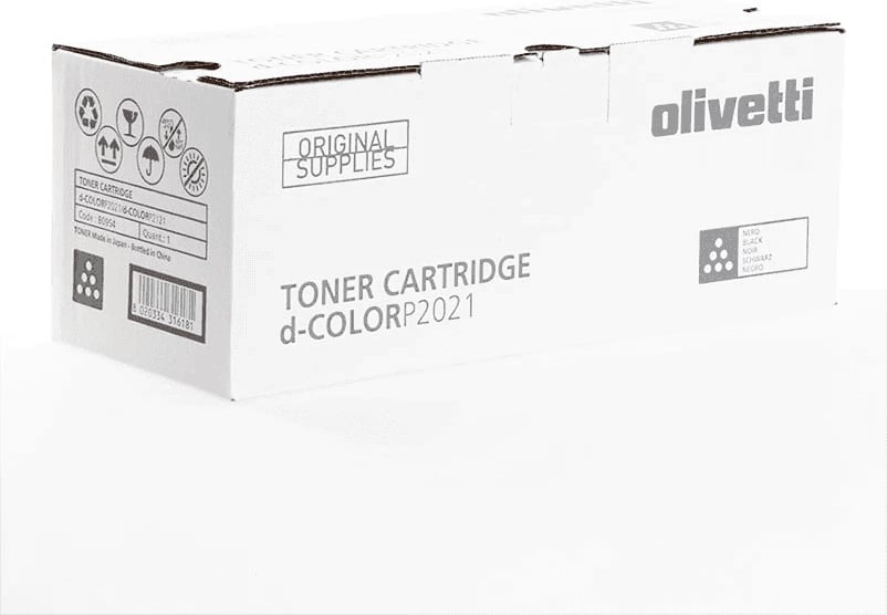 Toner, Olivetti, B0954, 3500 faqe, standard, e zezë