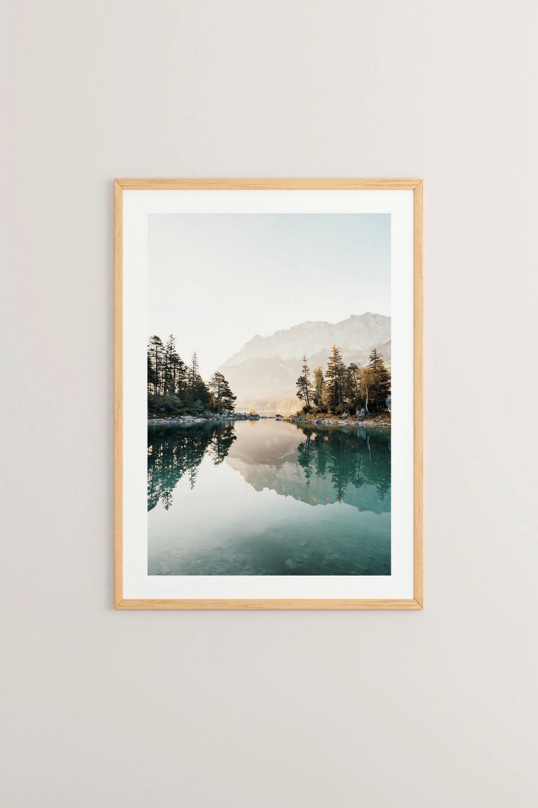 Pikturë dekorative me kornizë, Wallity, Tekhamcerceve85, shumëngjyrëshe, 33x48cm