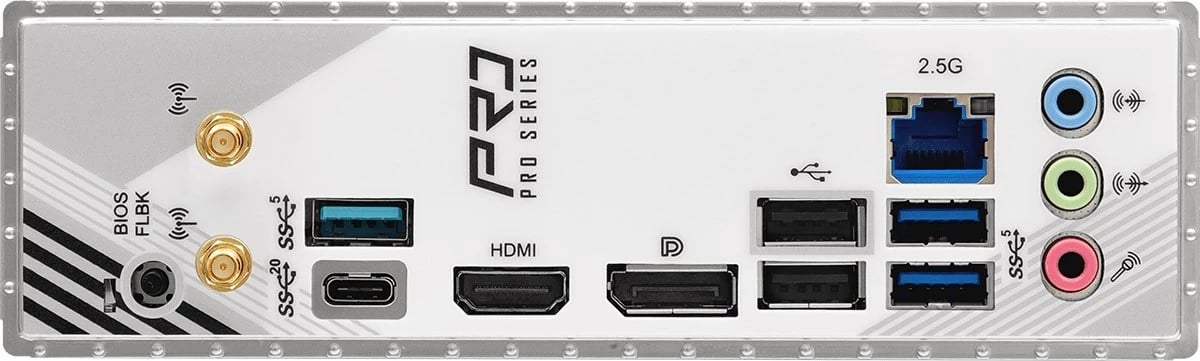 Pllakë amë ASRock B860M Pro RS WiFi, micro ATX, Socket 1851, 256 GB, e zezë