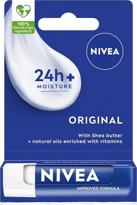 Balsam për buzë Nivea Original Care 4.8g
