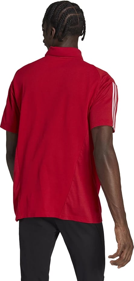 Maicë polo për meshkuj adidas, e kuqe