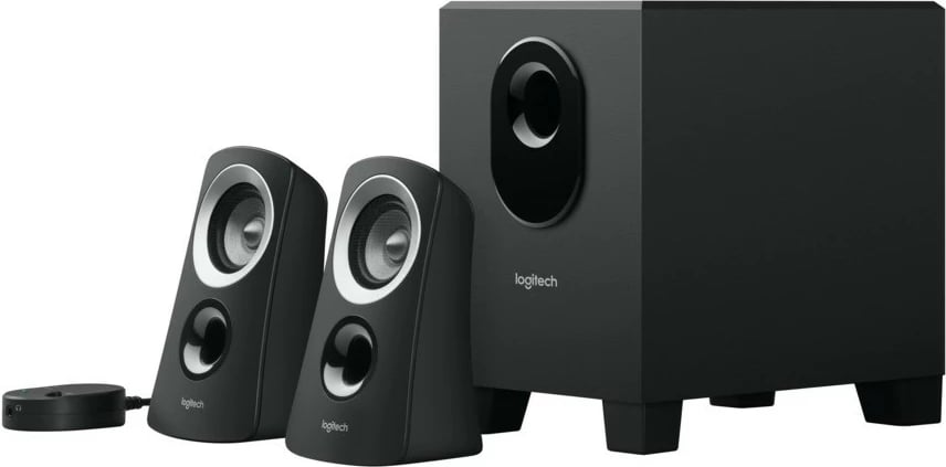 Sistem zëri Logitech Z313, 2.1 kanale, 25 W, PC, e zezë