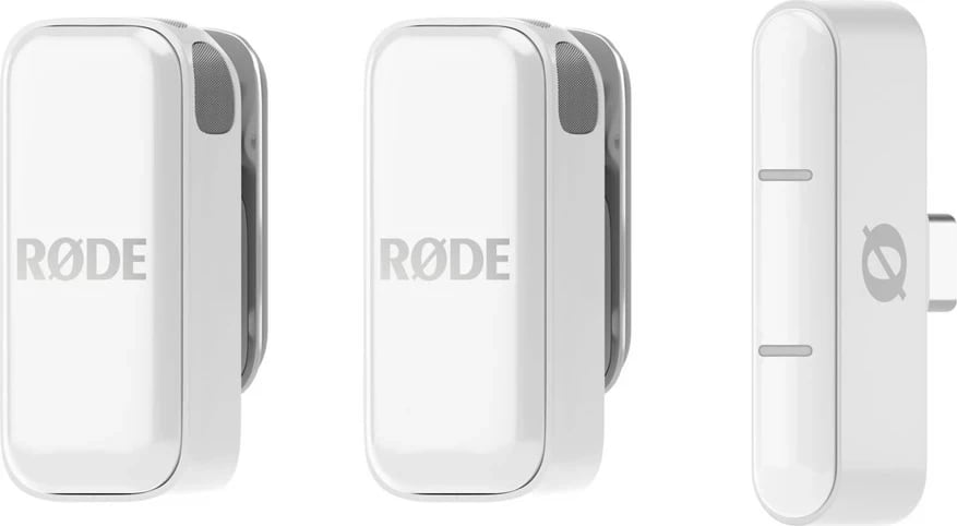 Mikrofon wireless RODE Wireless Micro USB-C, i bardhë