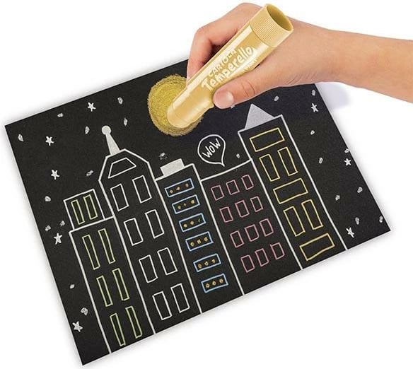 Markerë Carioca Temperello Metallic, 6 Ngjyra