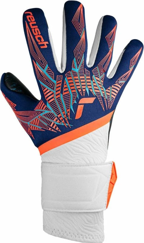 Doreza portieri për fëmijë Reusch, të bardha