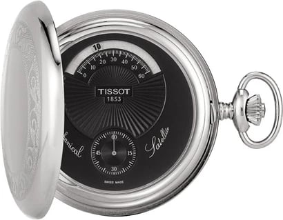 Orë dore xhepi TISSOT SPECIAL MECHANICALS për meshkuj, argjendtë