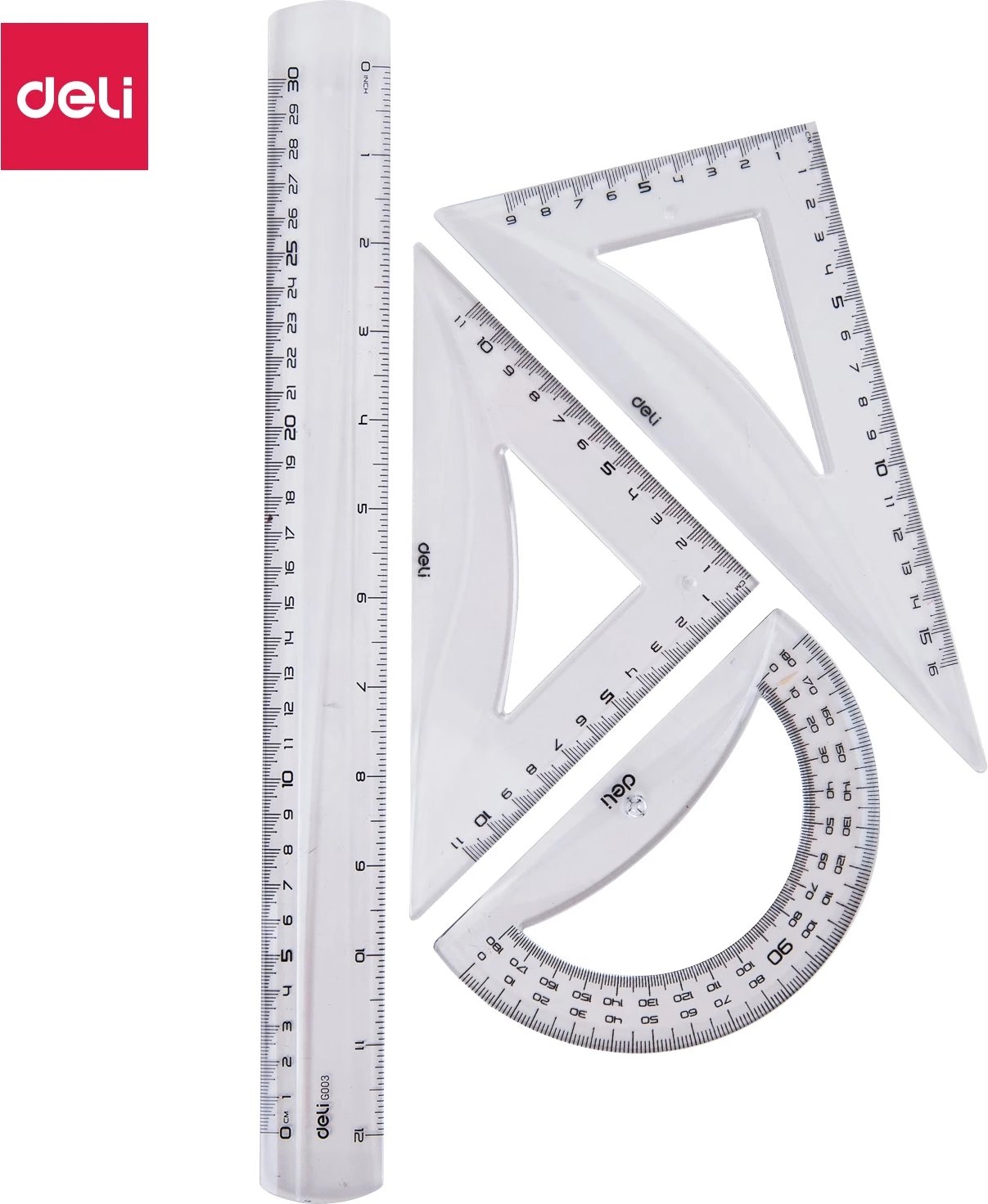 DELI VIZORE SET 1/4 30CM EG00512 1/20