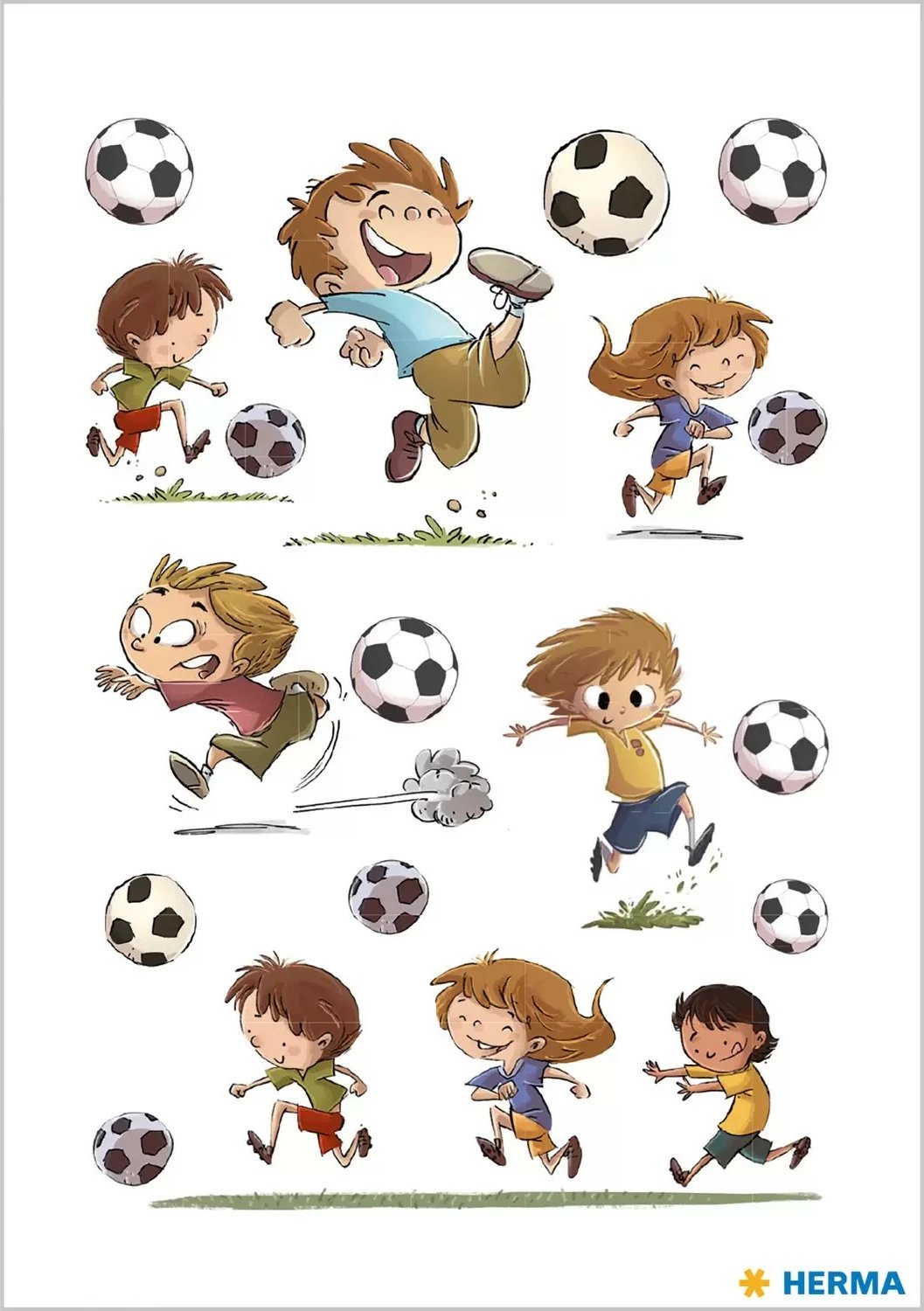 Tatuazhe për fëmijë HERMA Classic Tattoo 12 copë, shumëngjyrëshe