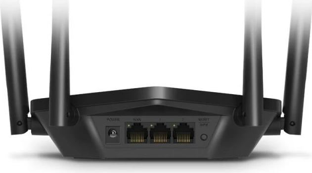 Router Wi‑Fi, Mercusys MR60X, deri 1.54 Gbps, 4 antena, i zi