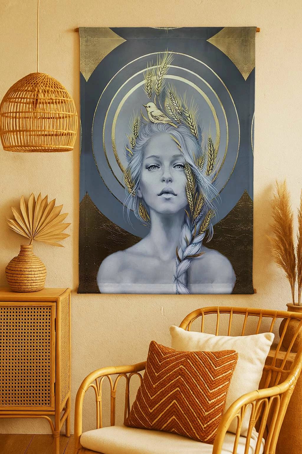 Pikturë dekorative poliestër, Wallity Polybaby, shumëngjyrëshe, 70x120cm