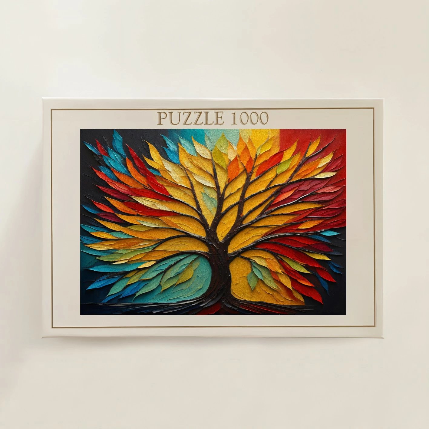 Puzzle 1000 copë, shumëngjyrësh, Evila Originals, PZL_0104_1000