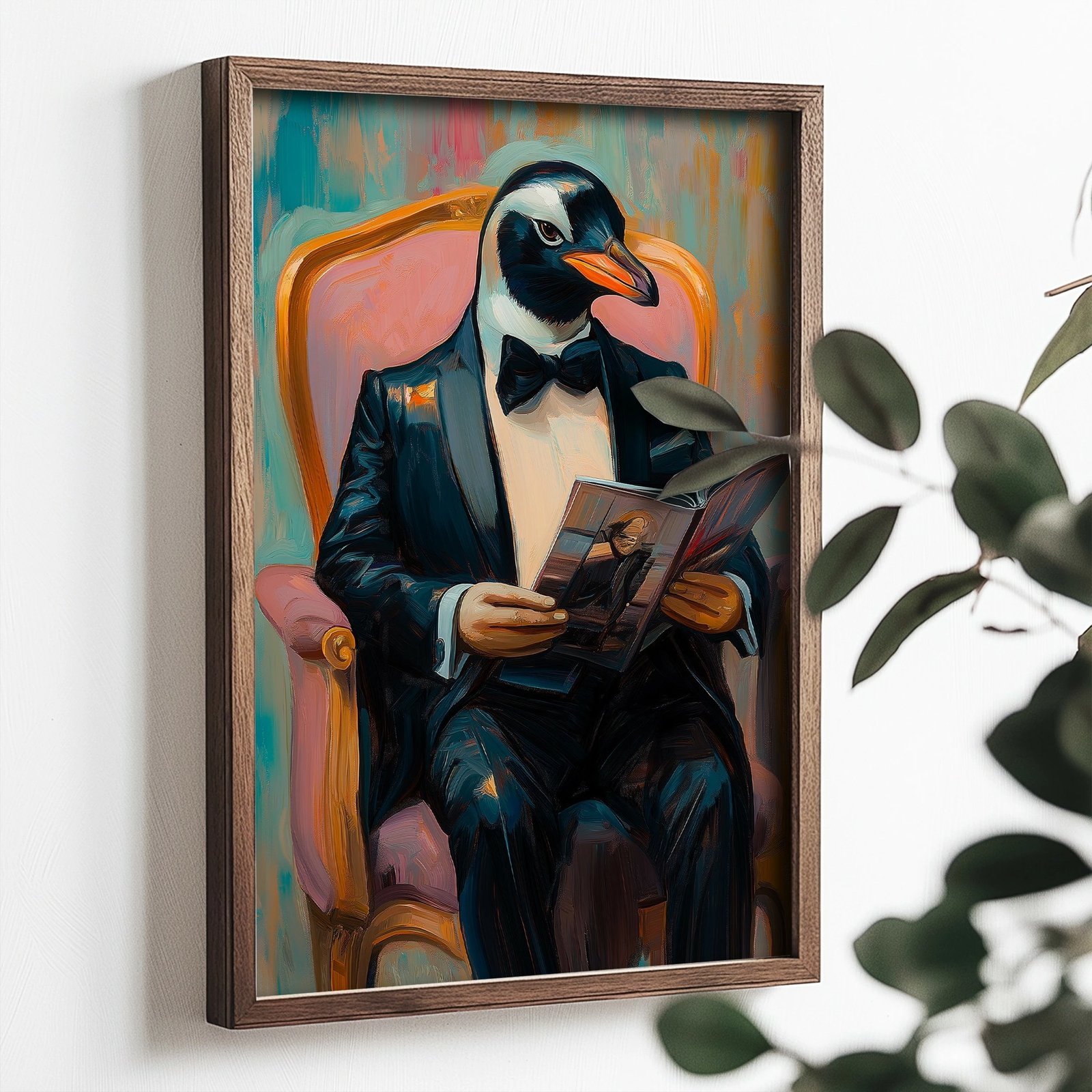 Pikturë dekorative me kornizë MDF, Wallity, TUN066-L