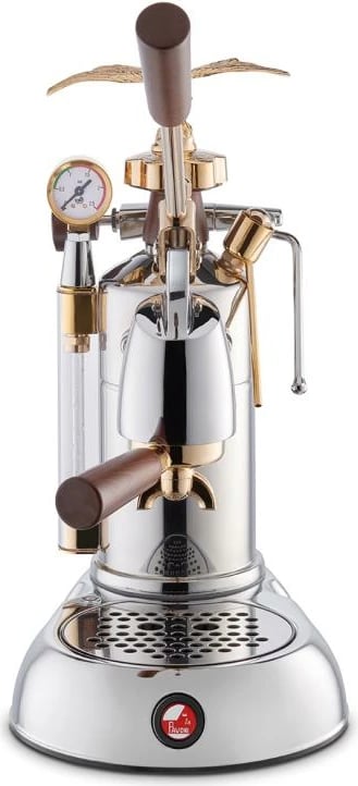 Aksesor kafe, La Pavoni LPLEXP01EU, dorezë makine espresso, edicioni Expo 2015, krom-ari