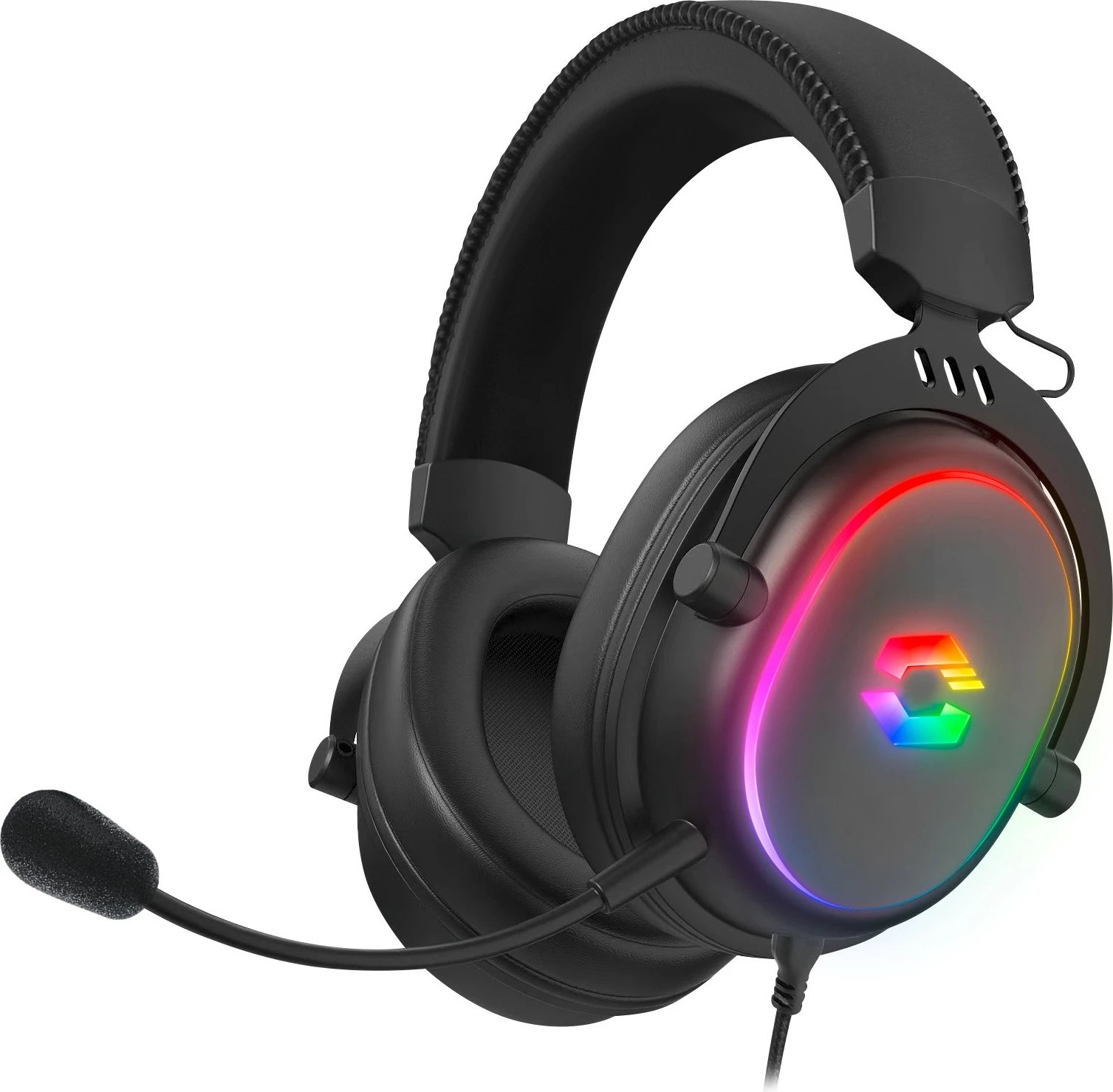 Kufje Speedlink CONUX RGB, Wired, Gaming, 265 g, E zezë