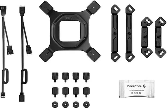 Kasë ftohëse Deepcool AG620 Black ARGB V2, 2 ventilatorë, 6 tuba termikë, 120mm, e zezë Kasë ftohëse Deepcool AG620 Black ARGB V2, 2 ventilatorë, 6 tuba termikë, 120mm, e zezë