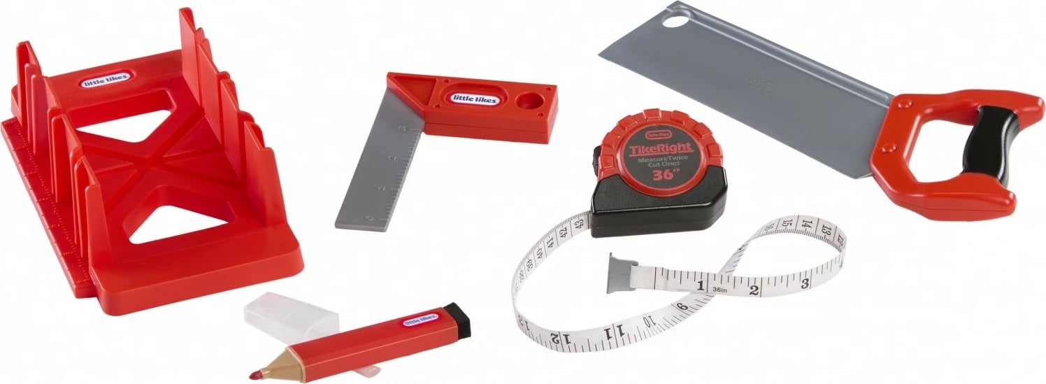 Set ndërtimi krijues, Little Tikes, 643255-EUC, matje dhe prerje, plastikë, 3+, multingjyrësh