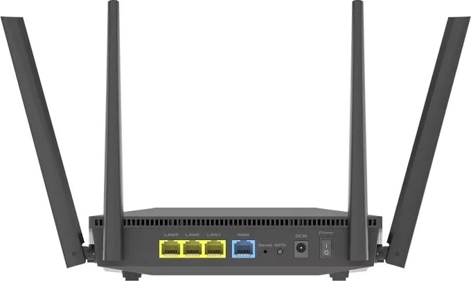 Router ASUS RT-AX52 AX1800 AiMesh, Dual-band, Gigabit Ethernet, Zi