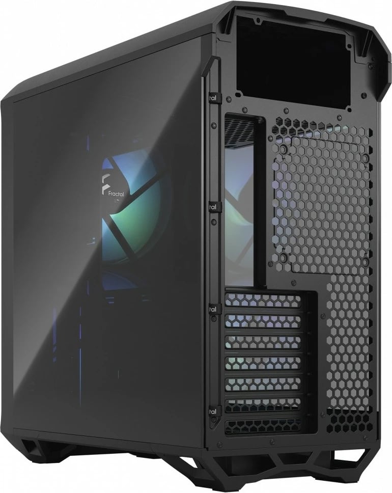 Kasë Fractal Design Torrent Compact RGB Black TG Light tint, Midi Tower, e zezë