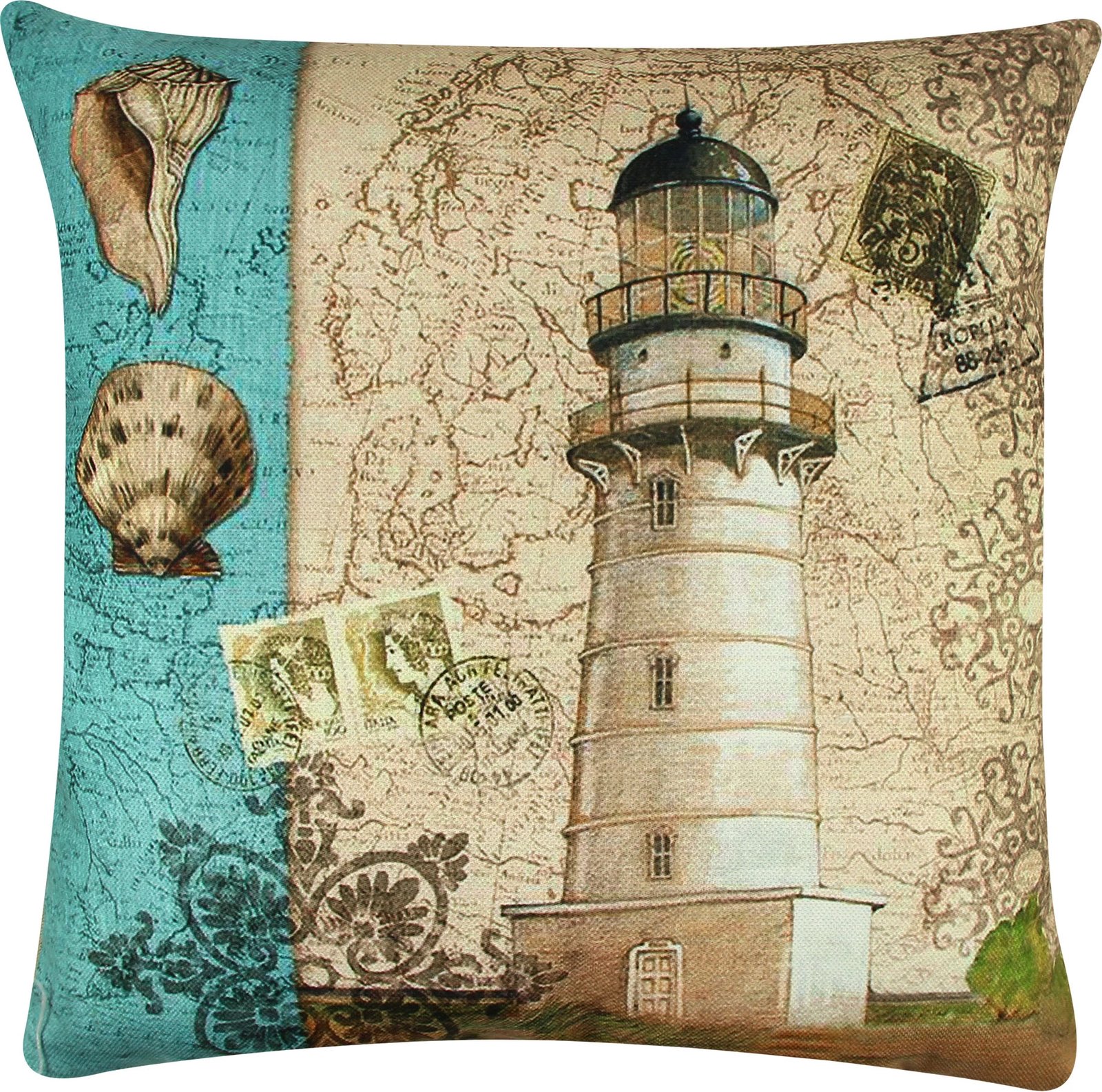 Jastëk Aberto Design, A12654, shumëngjyrësh, 43x43cm