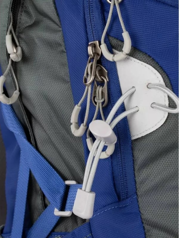 Çantë shpine për turizëm Bergson Harstad, 40L, blu