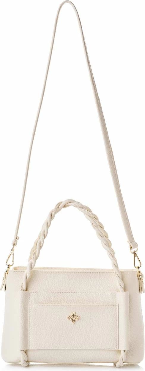 Çantë shpine Lucky Bees, Nia, krem