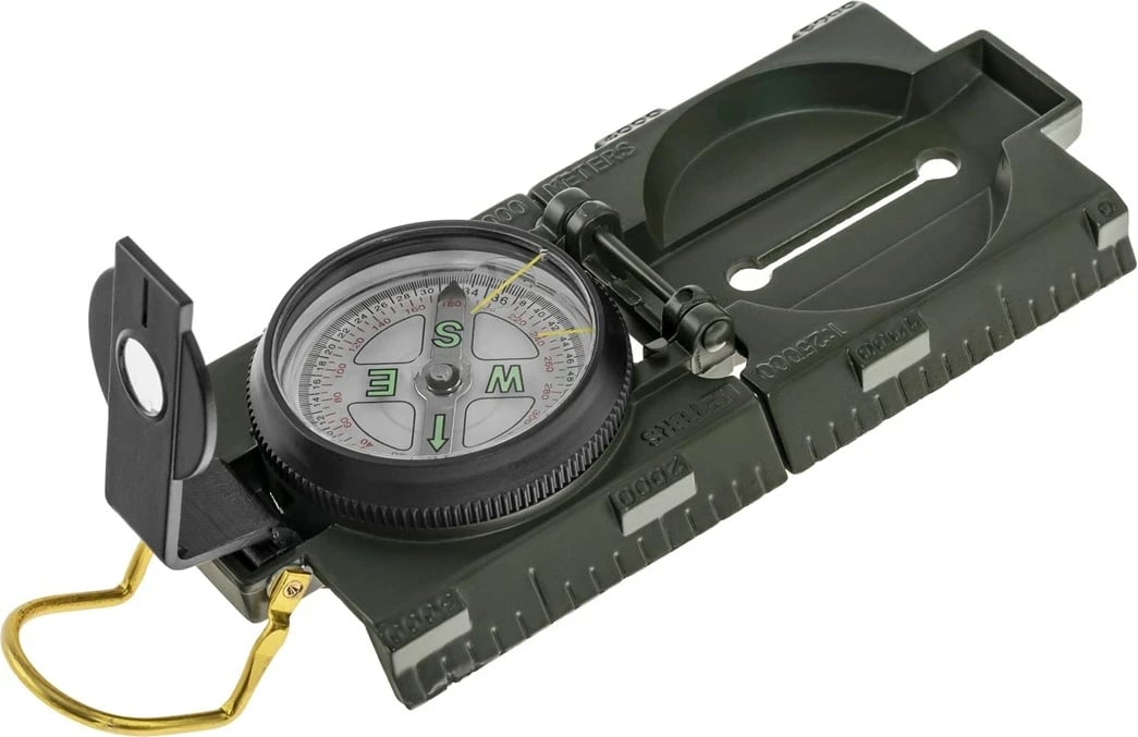 Busol Mil-Tec US me ndriçim, Metal, Olive