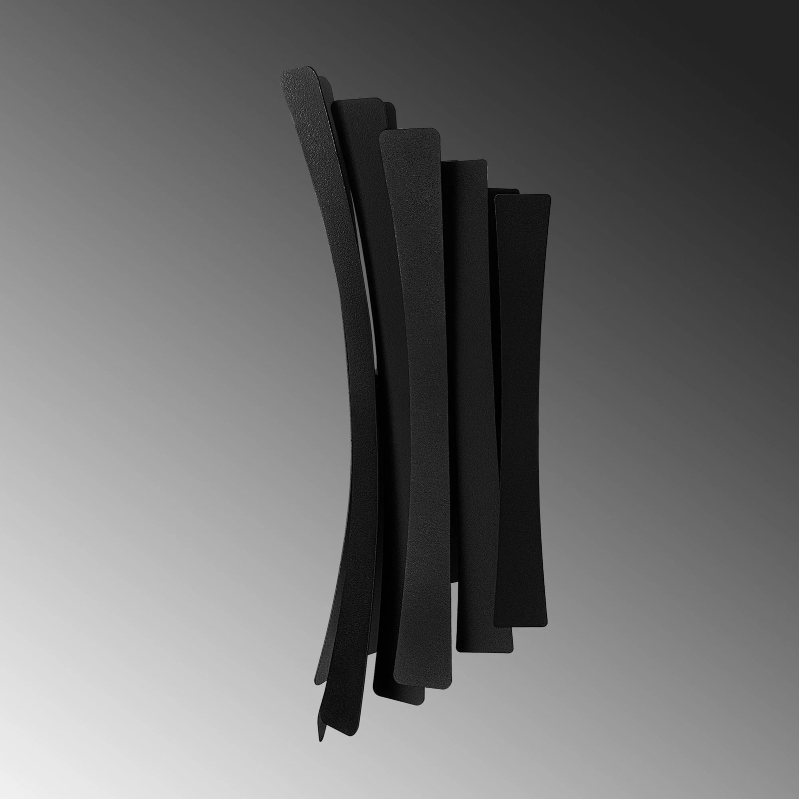 Llambë muri Opviq, Lınea - 15440, ngjyrë e zezë, trup metalik