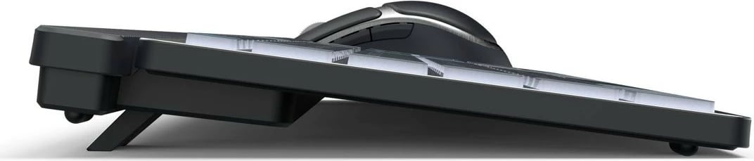 Set tastierë dhe maus wireless Hama WKM-750, QWERTY, i zi