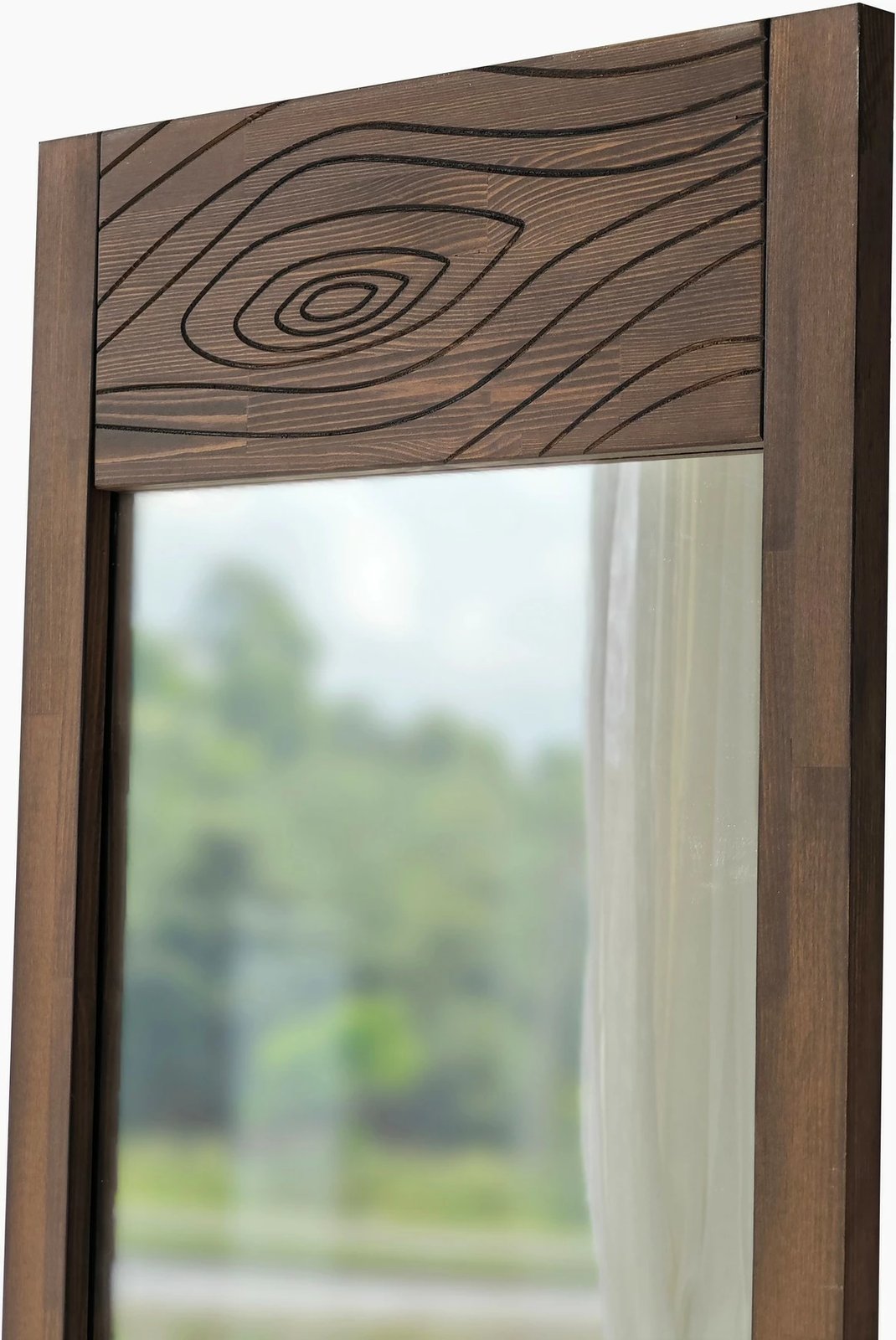 Pasqyrë Cheval, ngjyrë arre, Hanah Home, 55x155x2 cm