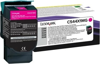 Toner Lexmark C544X1MG magenta, origjinal, 4000 faqe