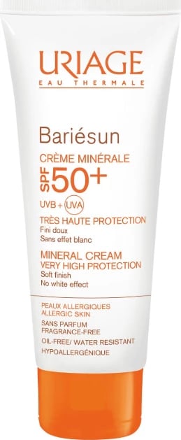 Krem mbrojtës nga dielli URIAGE Bariésun Mineral Cream SPF50+ 100ml unisex