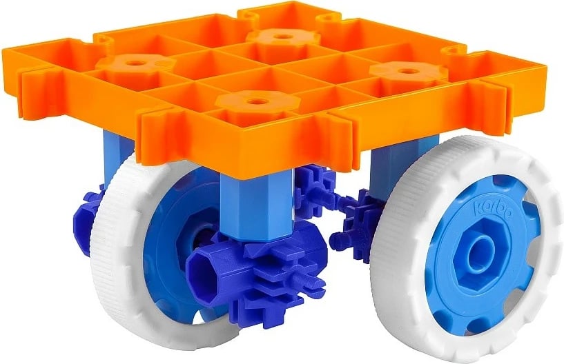 Set lodrash ndërtimi Korbo Space 131 pjesë, plastikë, shumëngjyrëshe