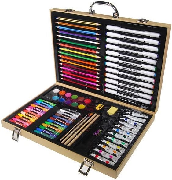 Set për Pikturë NEXT 138 Copë në Valixhe 39.5x28.5cm