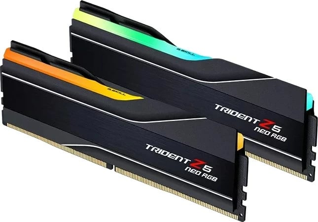 RAM Memorje G.SKILL Trident Z5 Neo RGB F5-6000J2636H32GX2-TZ5NR, 64 GB (2x32 GB), DDR5, 6000 MHz, Multikolor