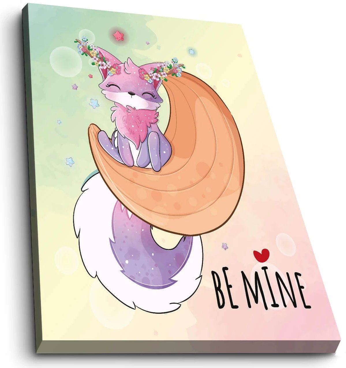 Pikturë dekorative në kanavacë, shumëngjyrëshe, Wallity, 45x70cm