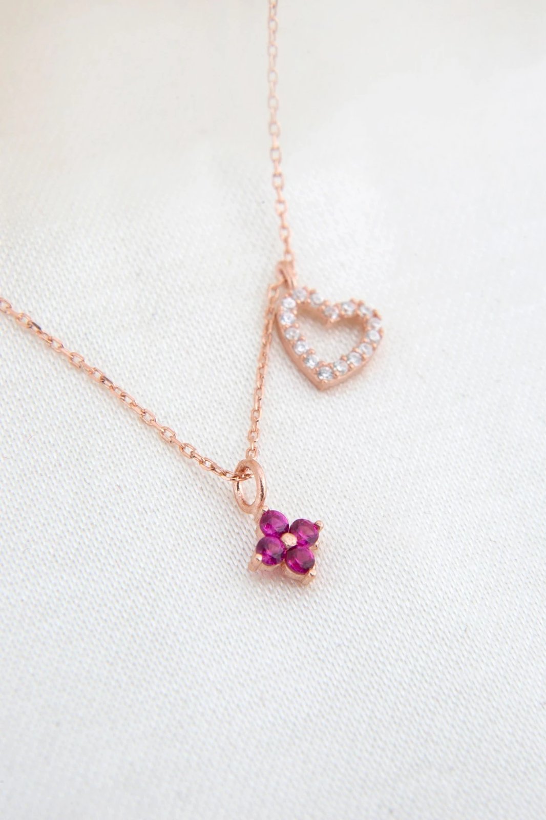 Qafore argjendi ngjyrë rozë gold Elika Silver, ELKSLVR7417