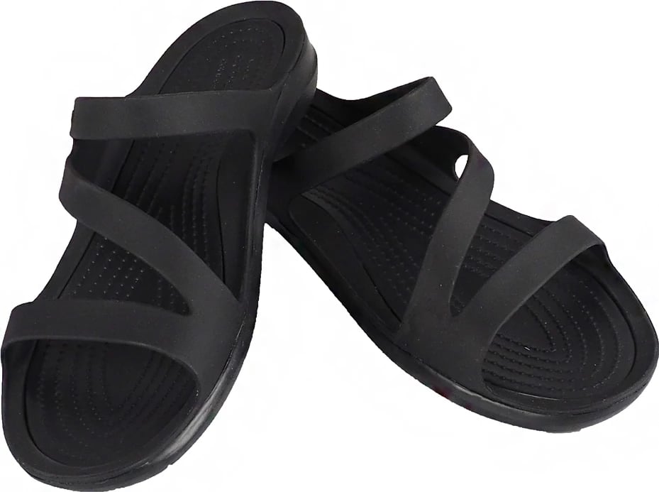 Sandale Crocs për femra, të zeza