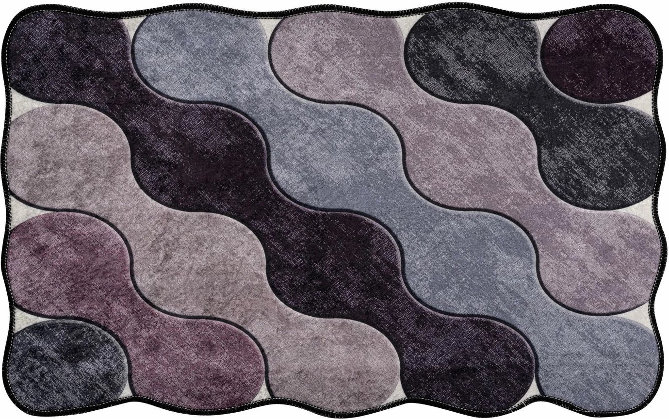 Set tapetash për banjo (2 copë), Mijölnir, rrethore, ngjyrë vjollcë