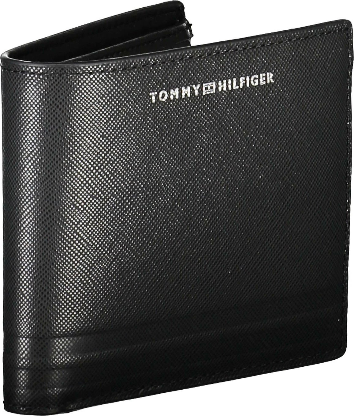Portofol për meshkuj TOMMY HILFIGER, i zi