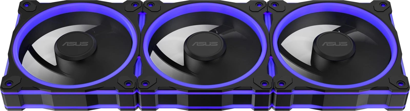 Set ventilatorë kasë ASUS Prime MR120 Fan ARGB Reverse, 12 cm, 3 copë, Zi