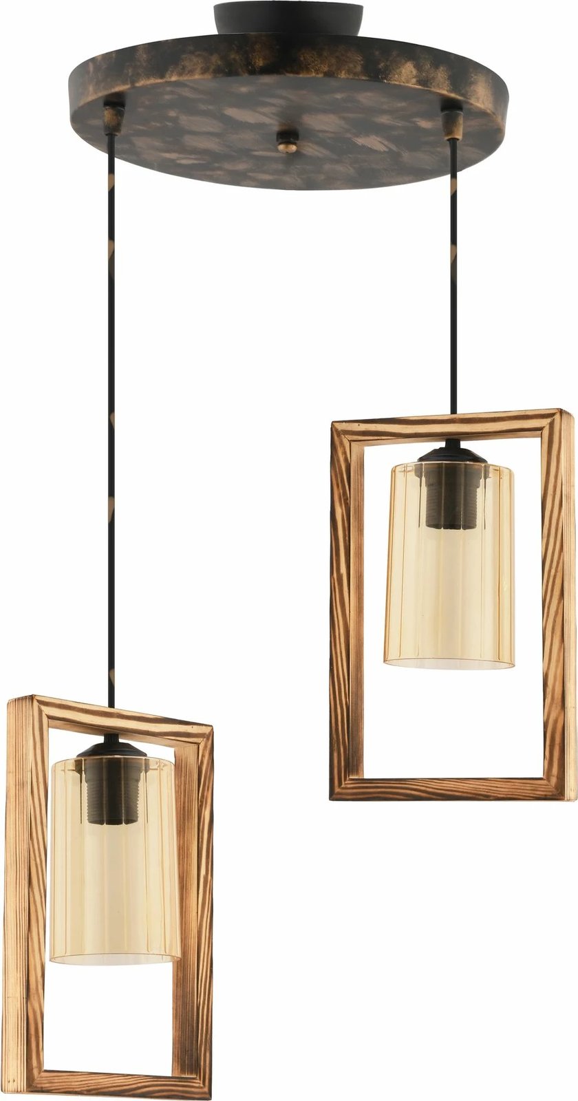 Llambë tavani Opviq, drejtkëndëshe, xham i dyfishtë