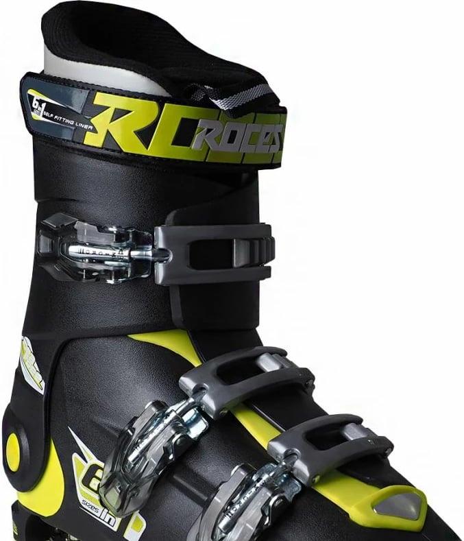 Çizme skijimi Roces për femra dhe fëmijë, të zeza