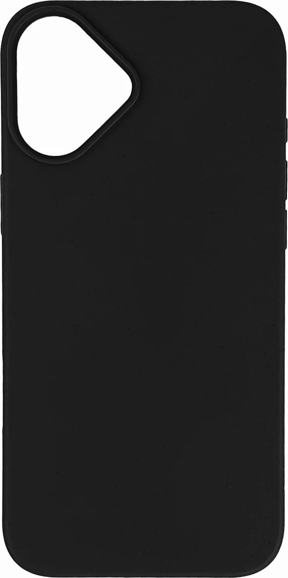 Mbështjellës Hurtel Multiple Color Wheat Bran Case për iPhone 16, i zi