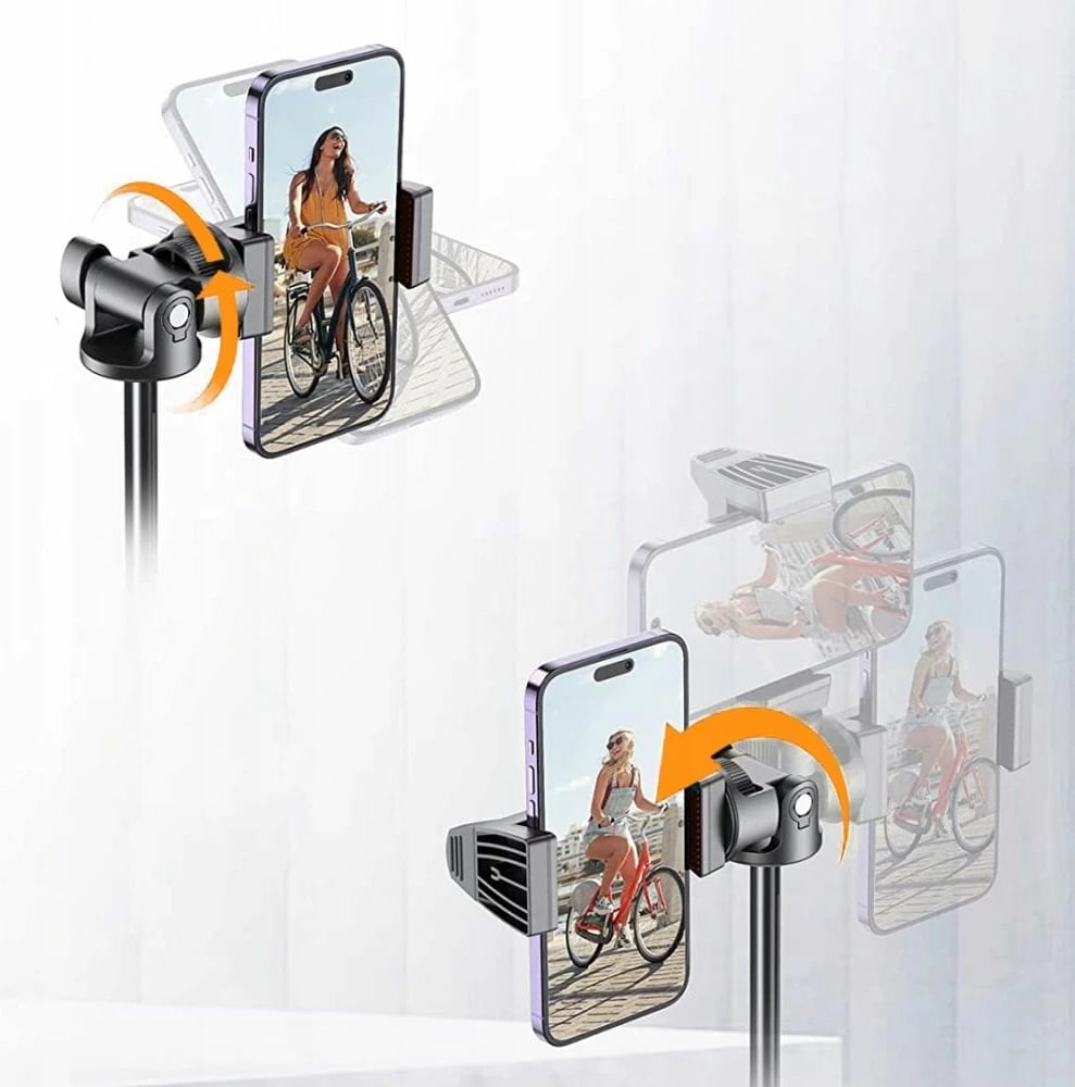 Selfie stick me tripod Tech-Protect L03S, Bluetooth, 148cm, për smartphone, e zezë