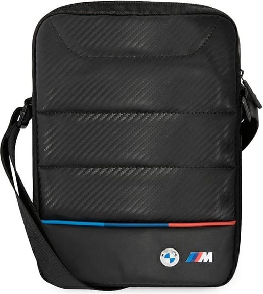 Torba BMW BMTB10COCARTCBK për tablet 10", Carbon Tricolor, e zezë