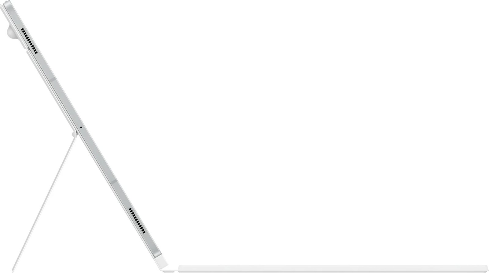 Mbështjellës tastierë Samsung EF-DX925, QWERTZ, Gjermanisht, Galaxy Tab S10 Ultra, Galaxy Tab S9 Ultra, Bardhë