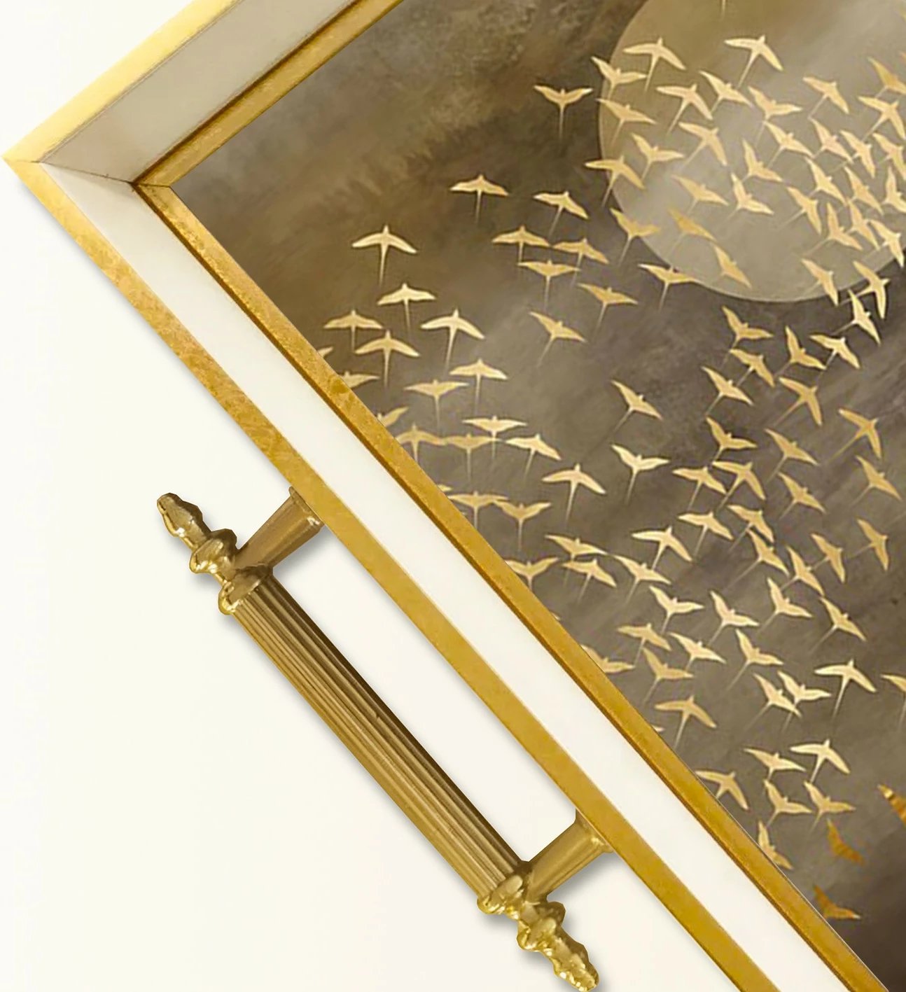 Tabaka xhami, dizajn elegant, shumëngjyrëshe, TPB9818 Tabaka xhami, dizajn elegant, shumëngjyrëshe, TPB9818